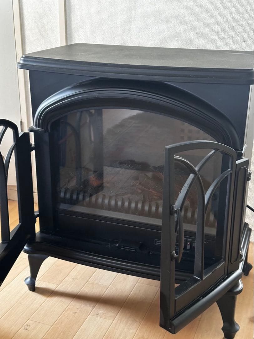 ニトリ ワイド暖炉型ファンヒーター BLT-999B-3-BK