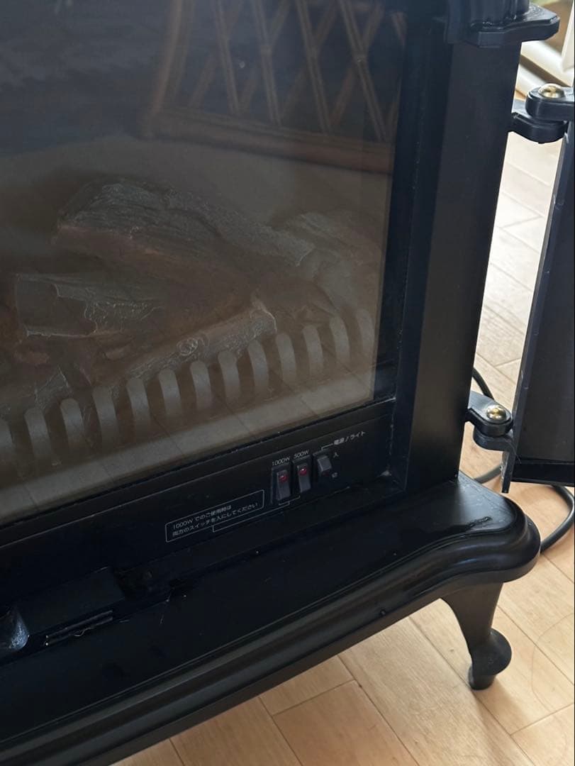 ニトリ ワイド暖炉型ファンヒーター BLT-999B-3-BK