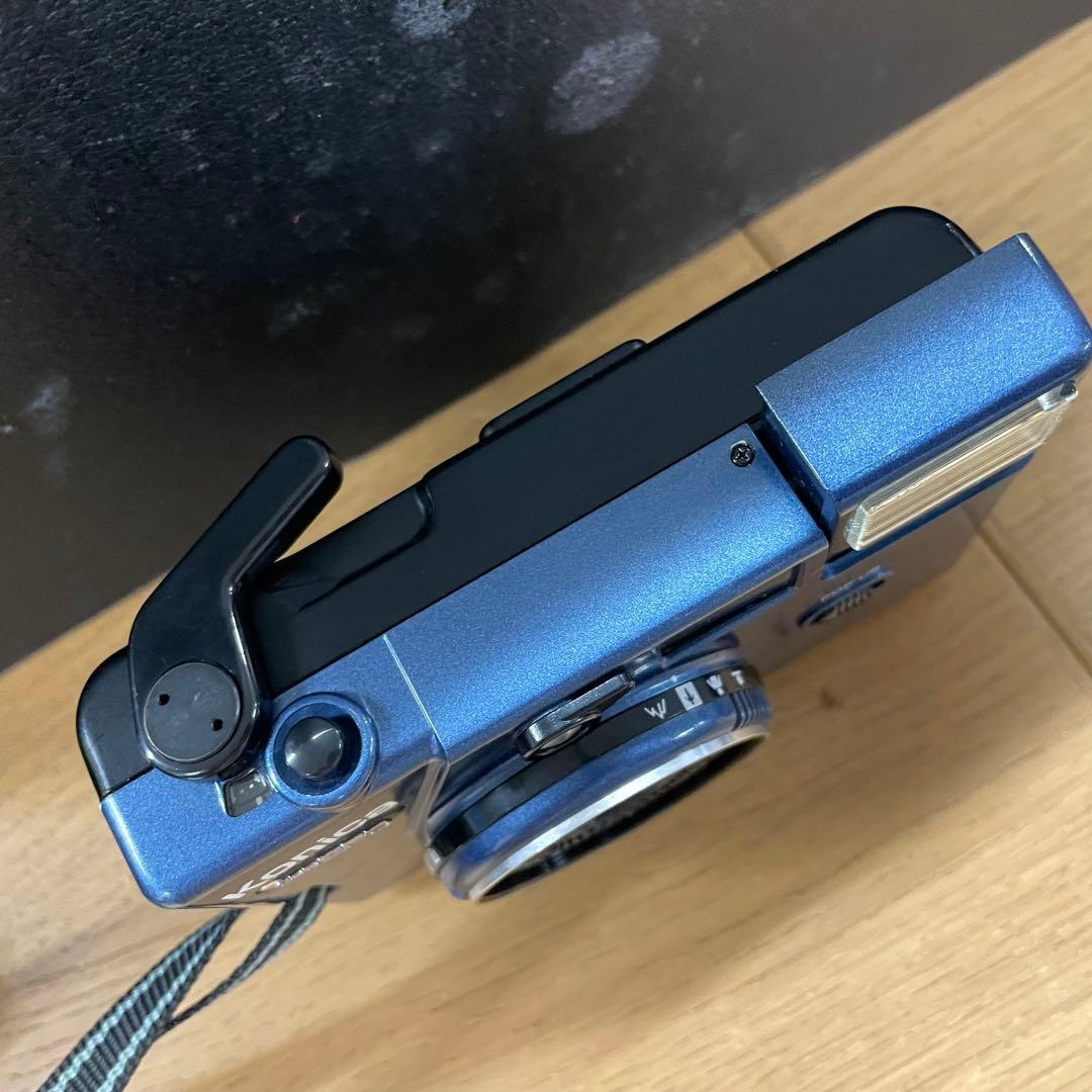 Konica C35EF3 ブルー コニカ コンパクトフィルムカメラ