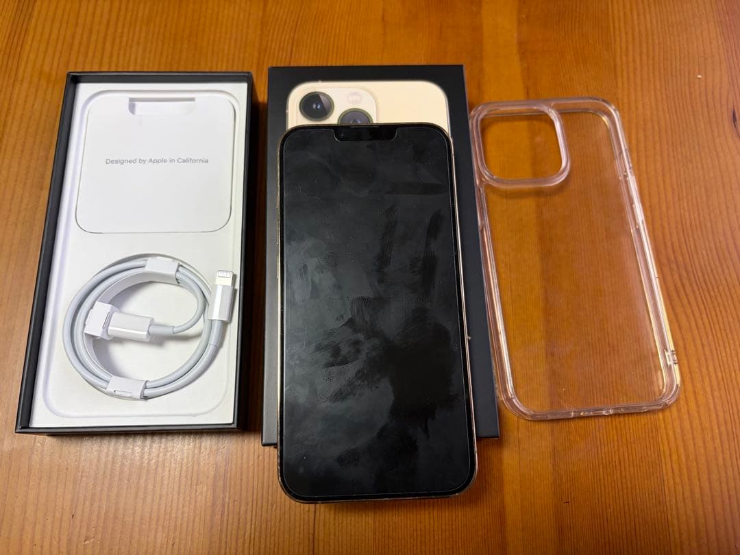 iPhone 13 pro 128G ゴールド　本体 充電ケーブル付き