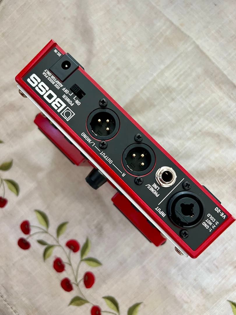 美品！フルセット！BOSS VE-20 ボーカルエフェクター＆アダプター