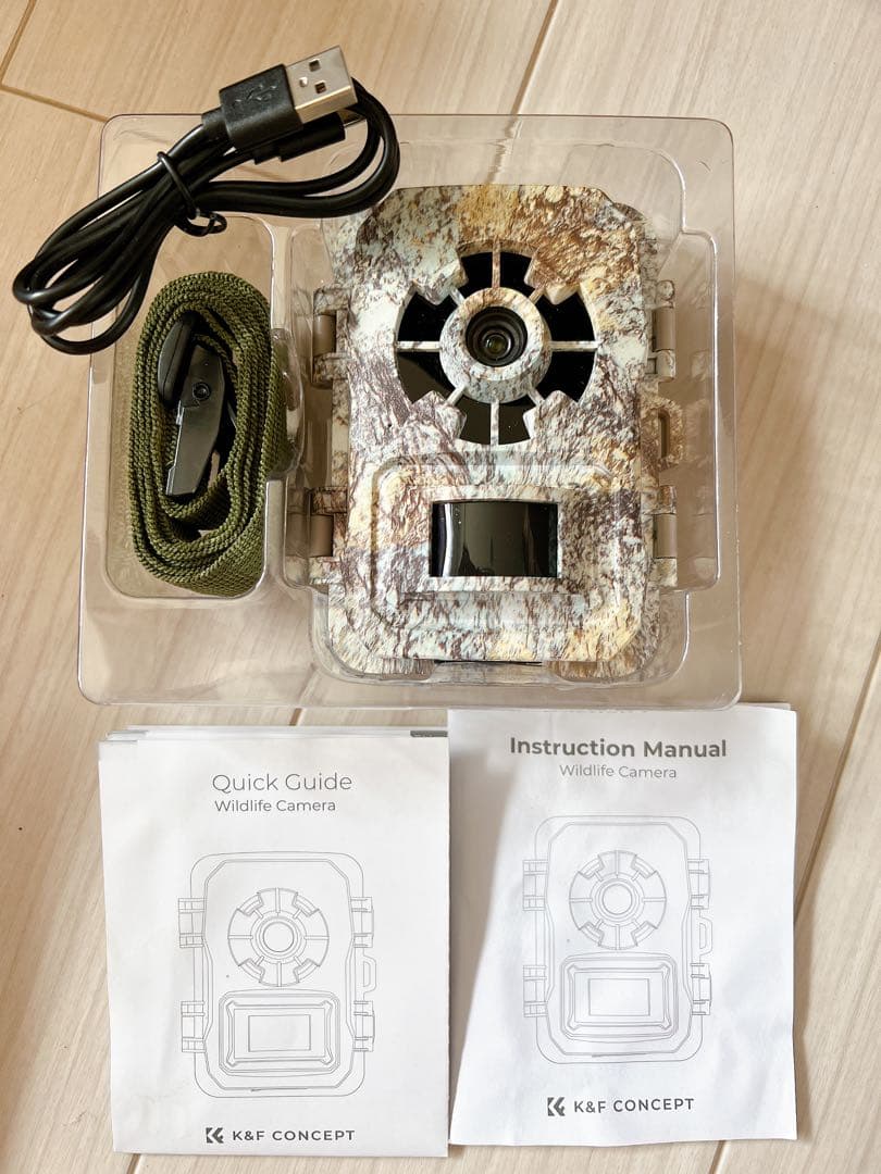 K&F Concept トレイルカメラ 防犯カメラ 監視暗視カメラ