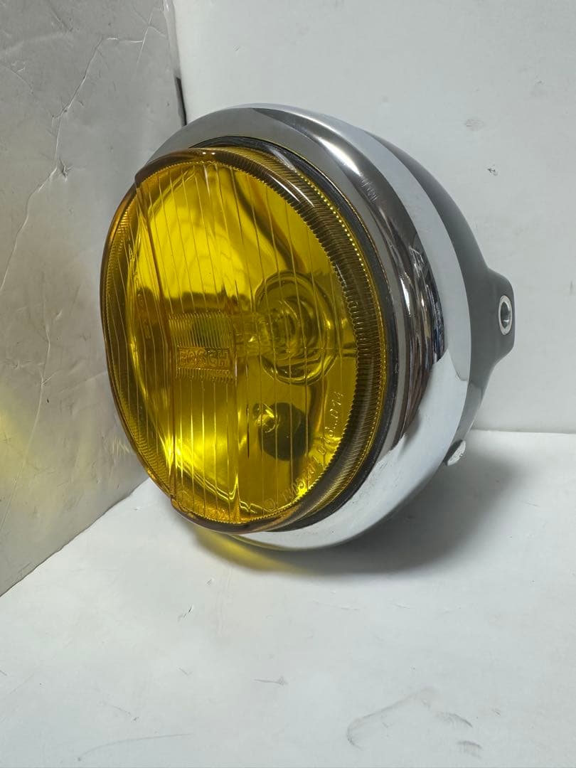 当時物希少絶版パーツモンキー用BOSCH製異形凸凹レンズ付きヘッドライト