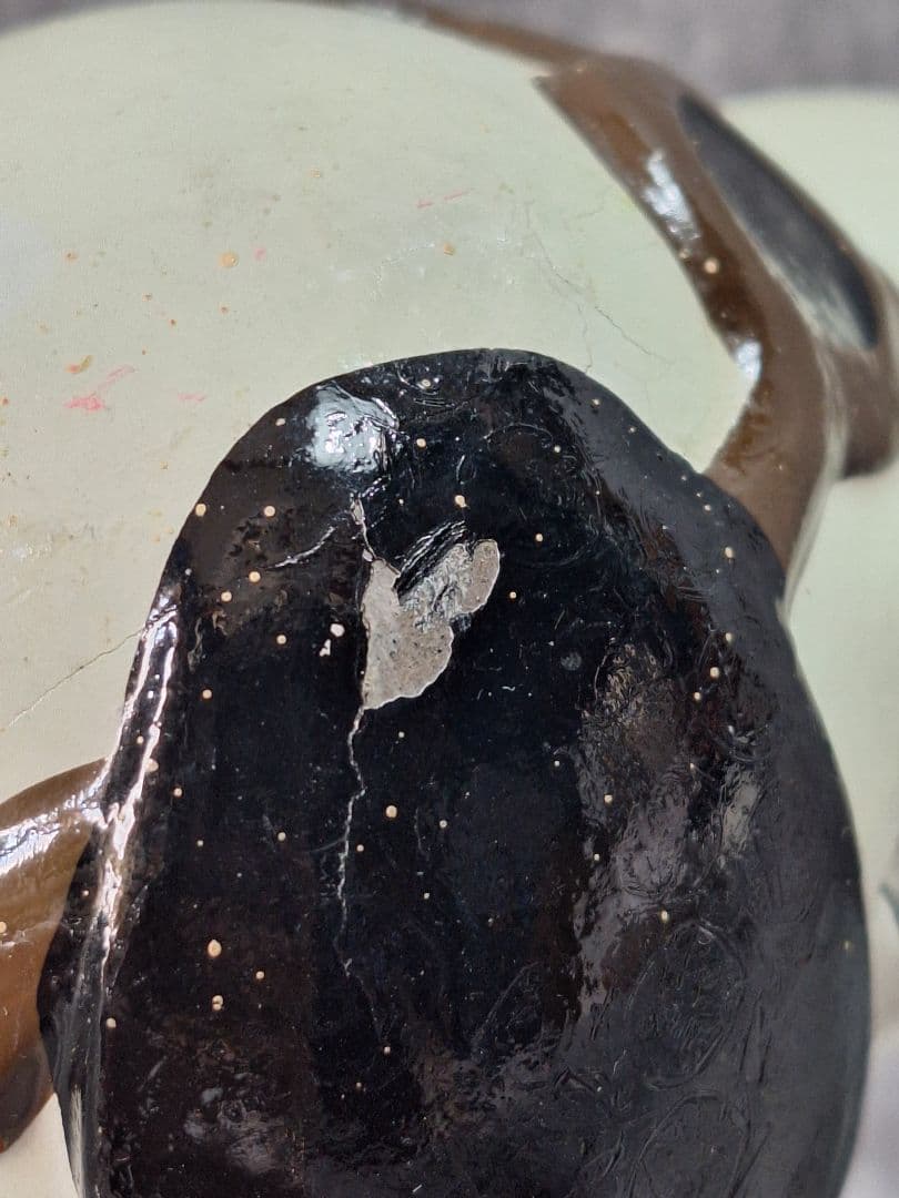 70's スヌーピー 陶器 JOE COOL ピーナッツ 貯金箱 セラミック