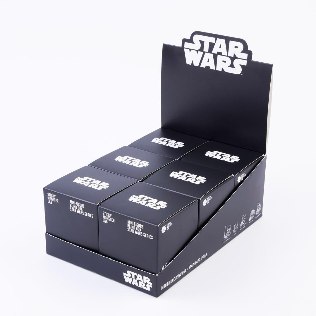 未開封1BOX STAR WARS ミニフィギュア 5種コンプ+ランダム1種