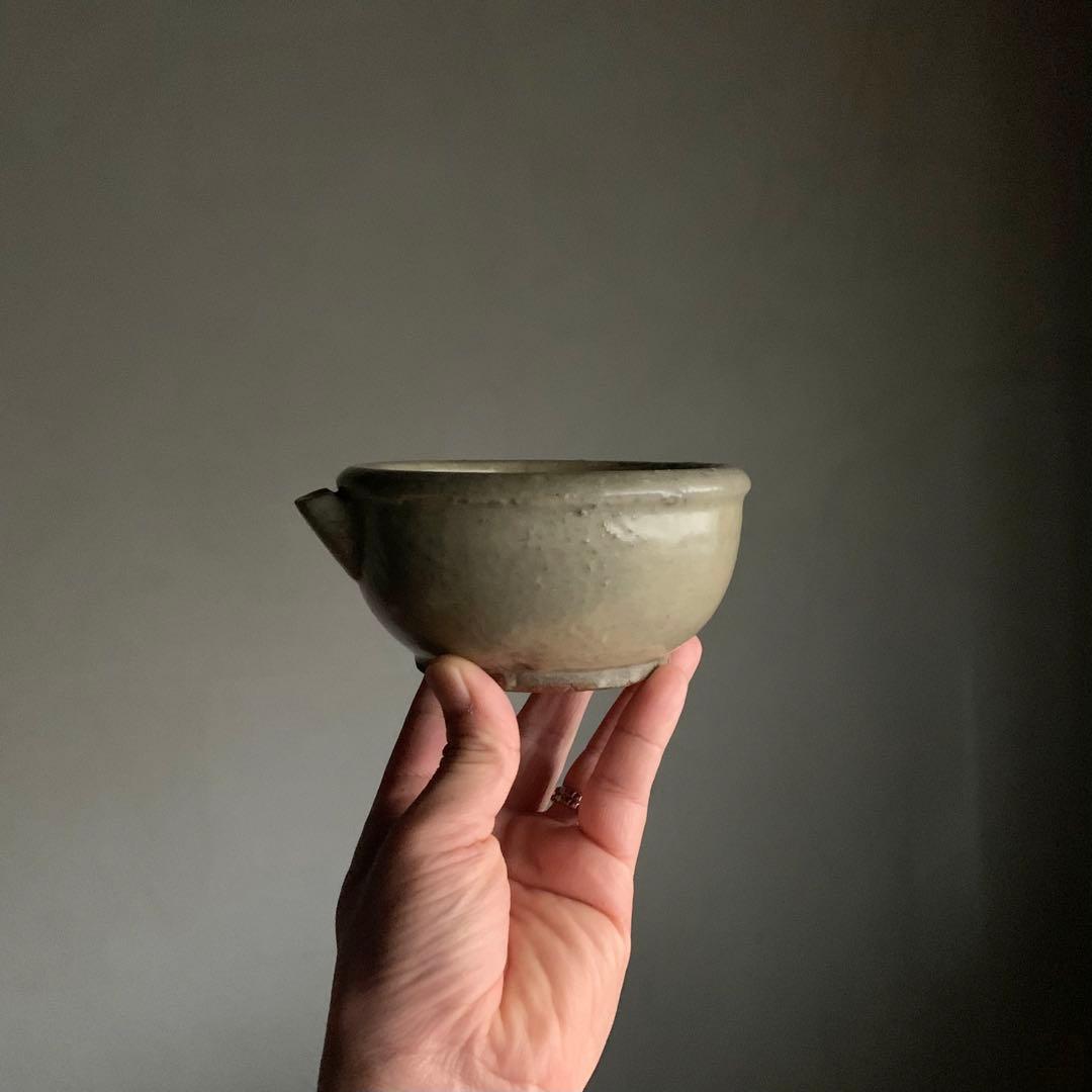 東北系民窯 片口 容量約250ml 古美術 古道具 アンティーク