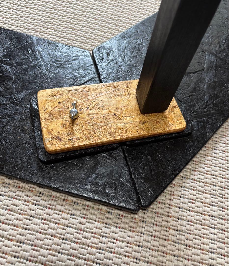 swd出品！　ヘキサテーブル65ブラック　FH65b