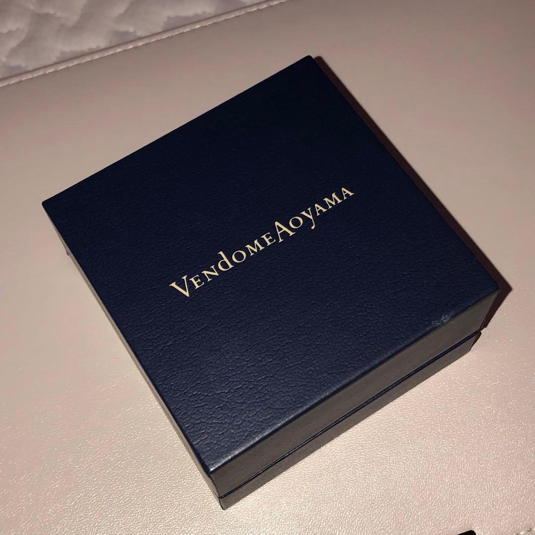 美品　ヴァンドーム青山　ダイヤモンド×あこやパール　ピアス　pt950