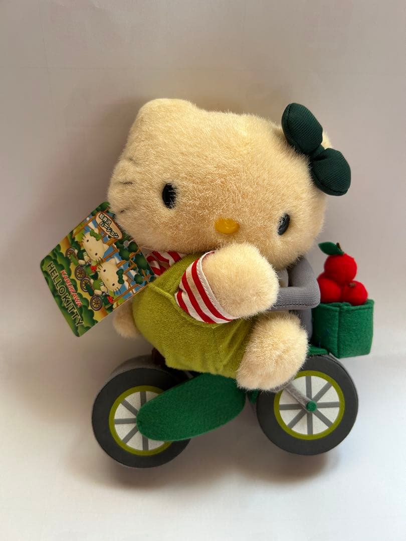 [激レア] サンリオ ハローキティ 軽井沢限定　ぬいぐるみ　自転車　サイクリング