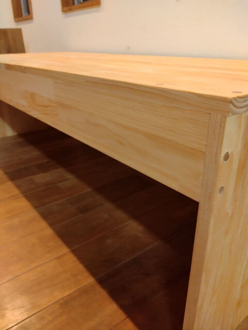 木製　ハンドメイド　オーダー　コの字　テーブル　キヌカ　シェルフ　ラック　水槽台