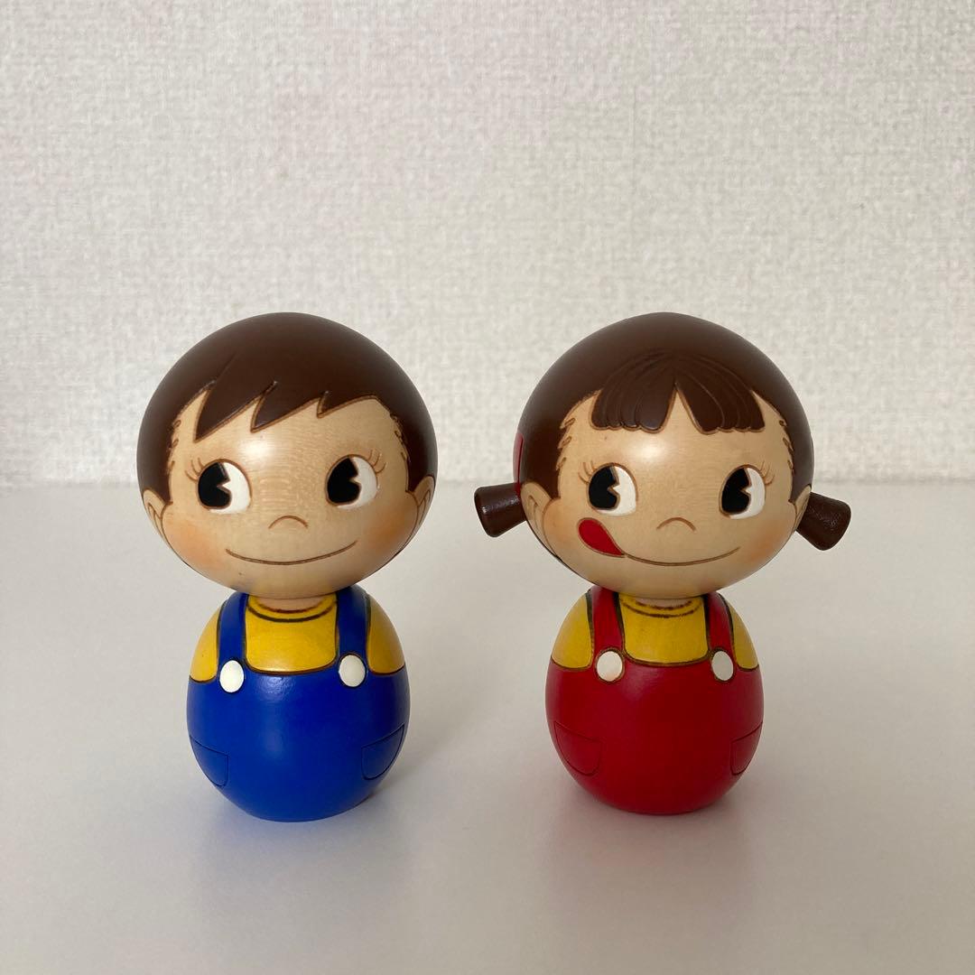 FUJIYA ペコちゃん ポコちゃん 卯三郎こけし