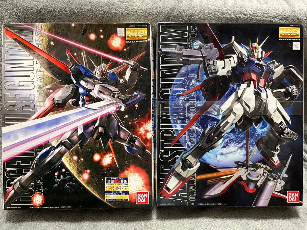 エールストライク/フォースインパルスガンダムMG1/100【2体セット新品】