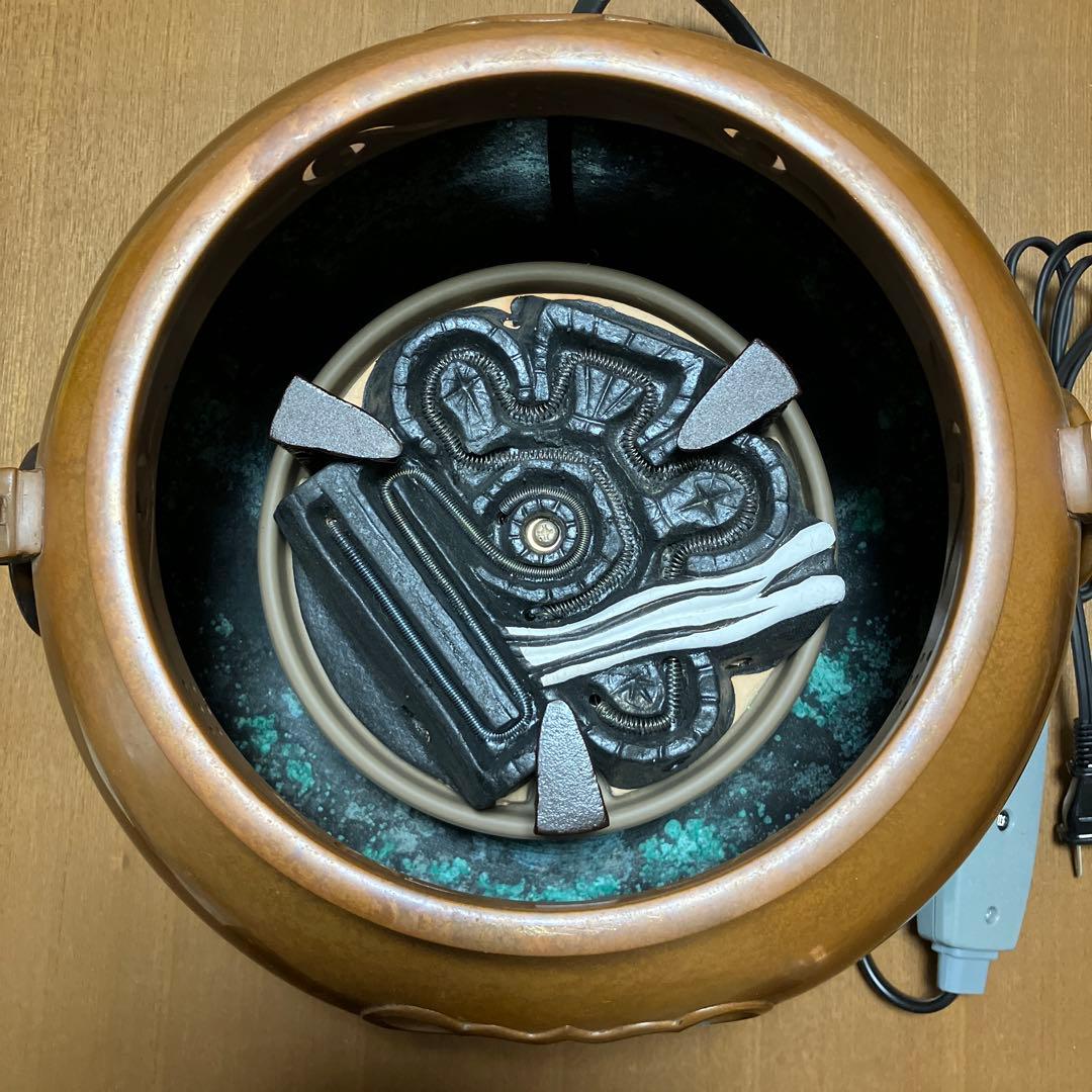 茶道具　風炉　電熱器　敷板　セット