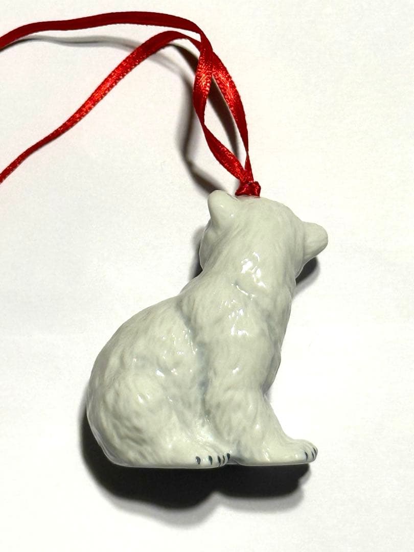 希少　ロイヤルコペンハーゲン シロクマ　ホッキョクグマ　オーナメント　置物