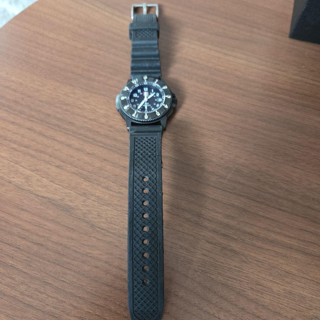 Lルミノックス F-117 ナイトホーク　3400　 ラバーベルト