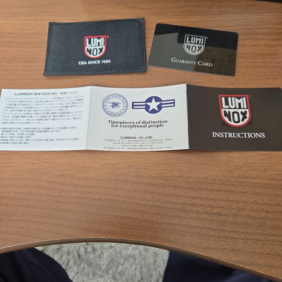 Lルミノックス F-117 ナイトホーク　3400　 ラバーベルト