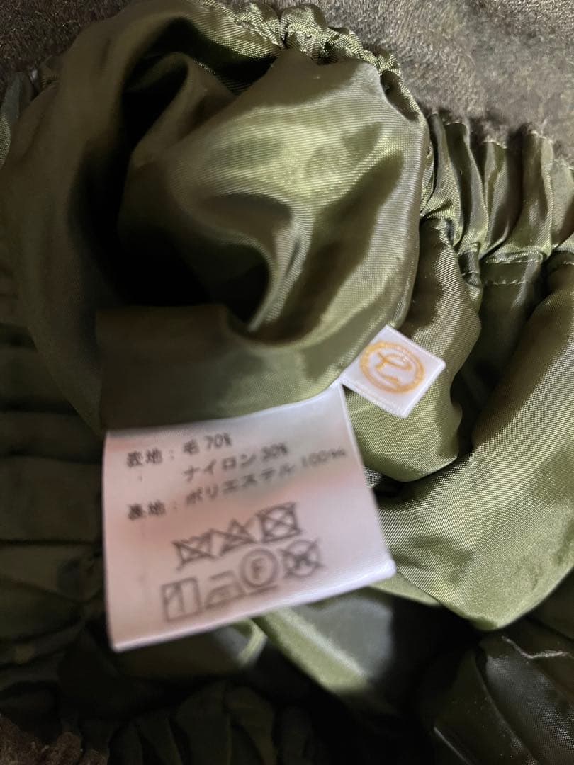 中川政七商店　ウール×ポリエステル　キュロットパンツ　北欧暮らしの道具店