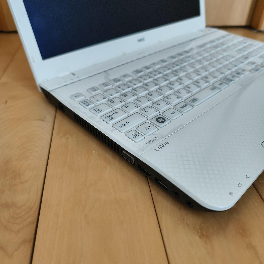 【極美品キーボード】爆速SSD✨最新Win11/ホワイト/初心者向け/マウス付属