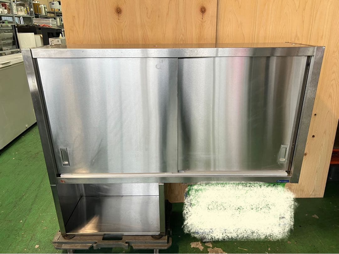 マルゼン吊戸棚 置台付き 1310x350x1040