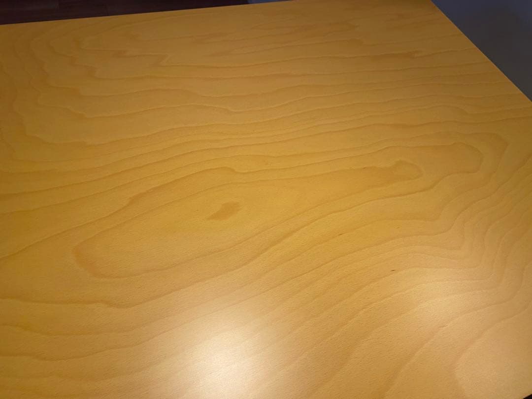 【最終価格】イエロー 木製 ダイニングテーブル