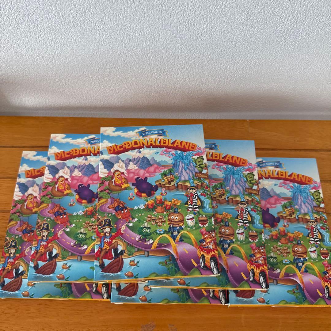 マクドナルド アメリカ ハッピーミール 缶 ステッカー コンプリートセット