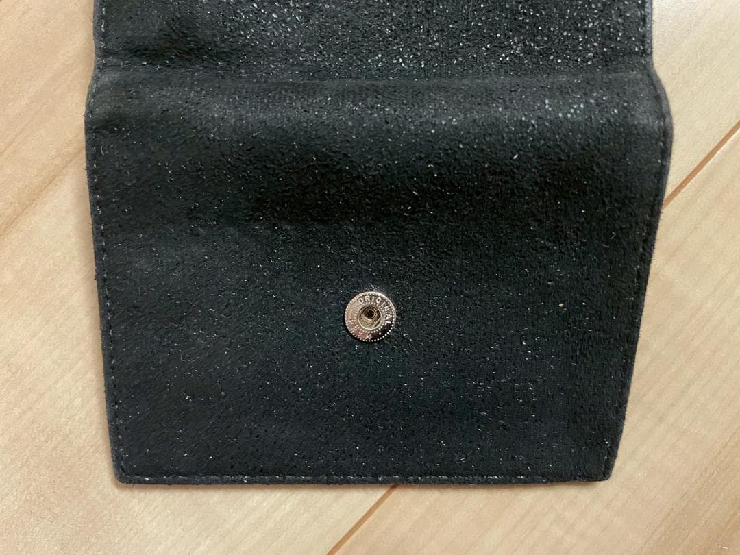 ステラマッカートニー　三つ折り財布　財布 ウォレット コンパクト　ファラベラ　黒