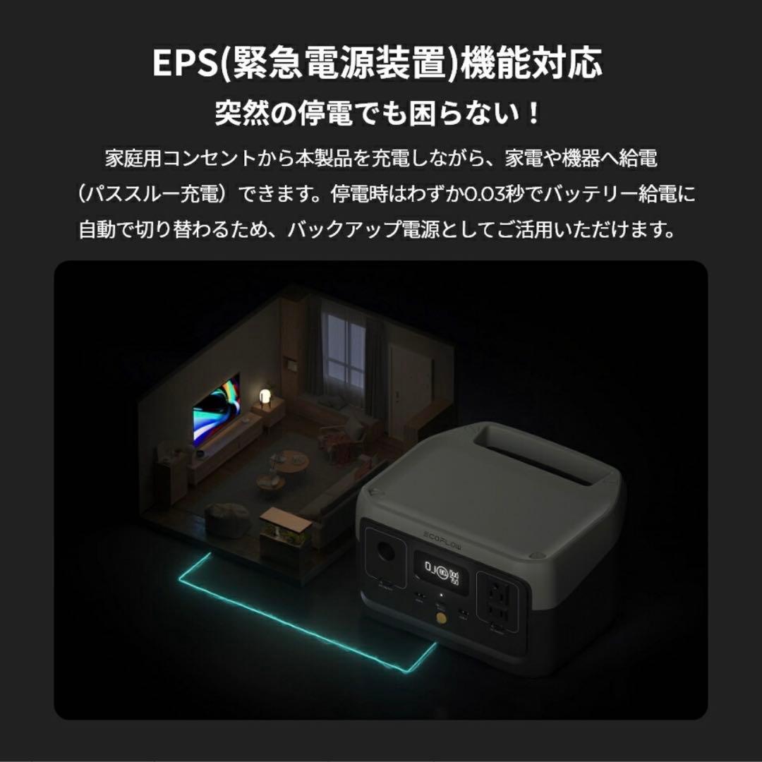 発電機・ポータブル電源 EcoFlow  2 256wh