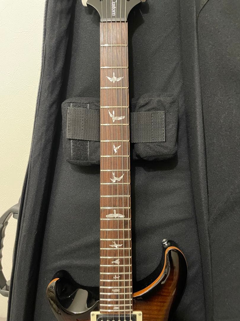 ギター PRS SE Custom24 lefty Black Gold Burst