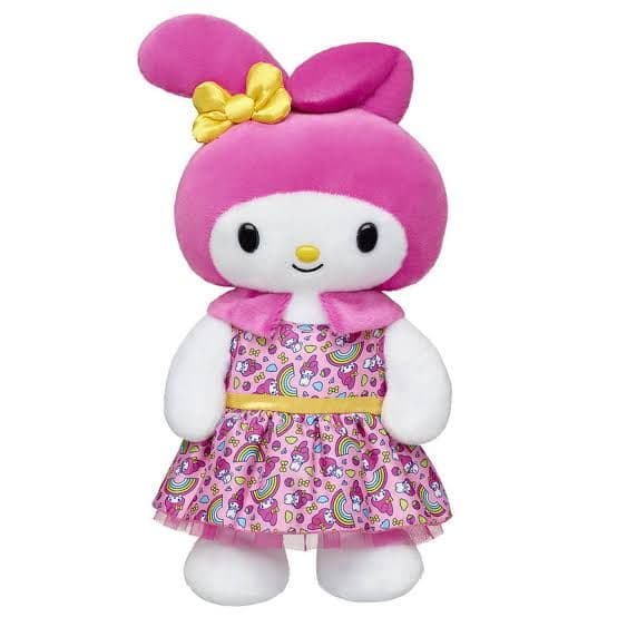 マイメロディ ビルドアベア ぬいぐるみ