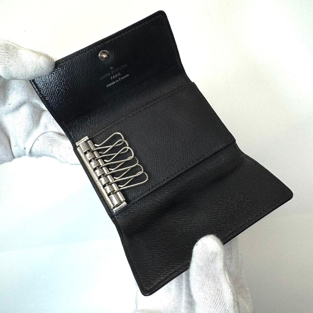 良品 ルイヴィトン ダミエグラフィット ミュルティクレ6 キーケース 6連 鍵