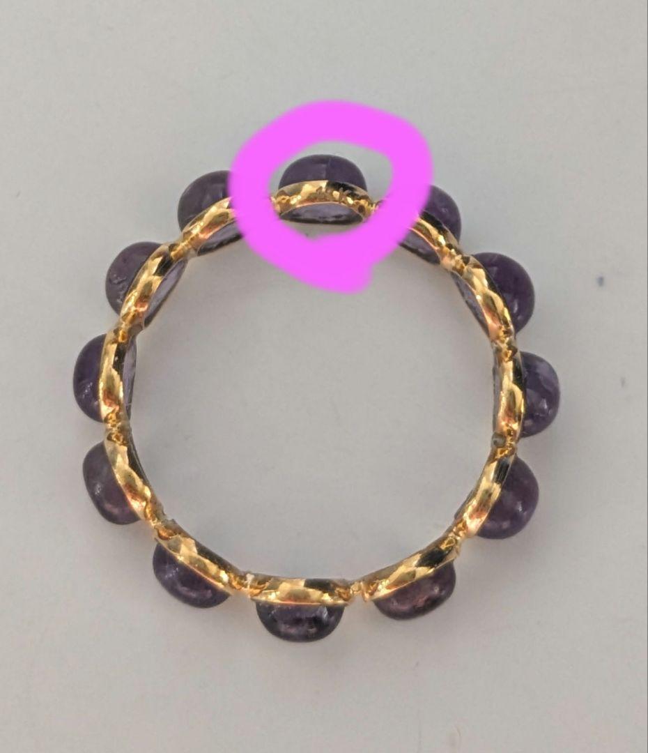 アメジスト　エタニティ　k18