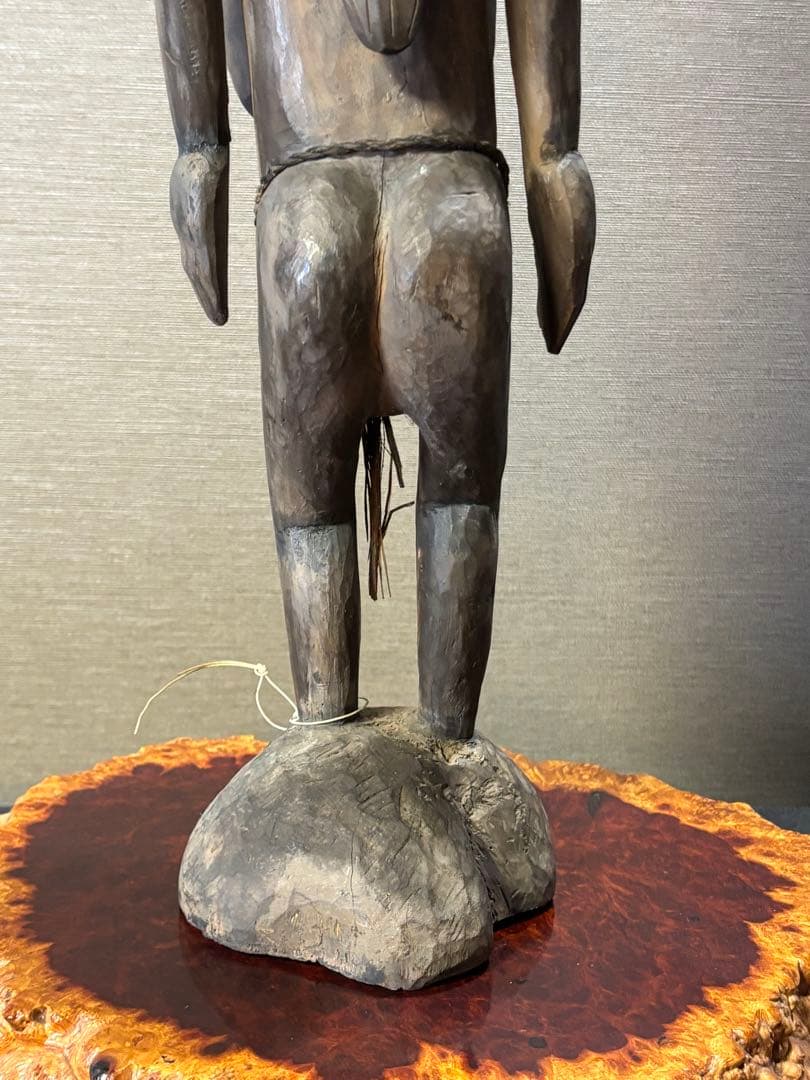 アフリカンアート62cm/人形アンティーク・骨董・レトロ・フィギュア・オブジェ