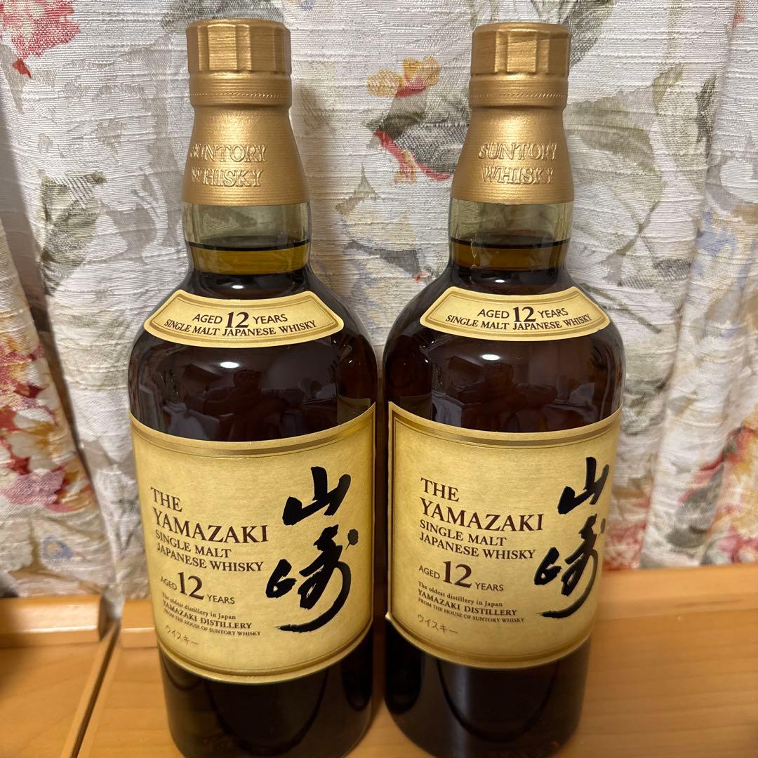 山崎12年シングルモルトウイスキー 700ml