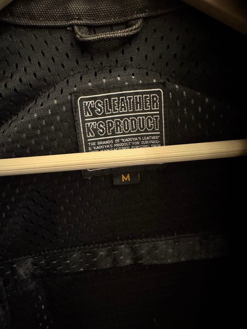 カドヤ　KADOYA シングルライダースジャケット グレー