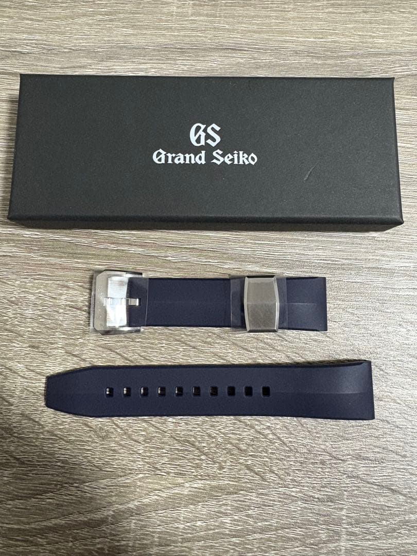 Grand Seiko ラバーベルト ネイビー　23mm