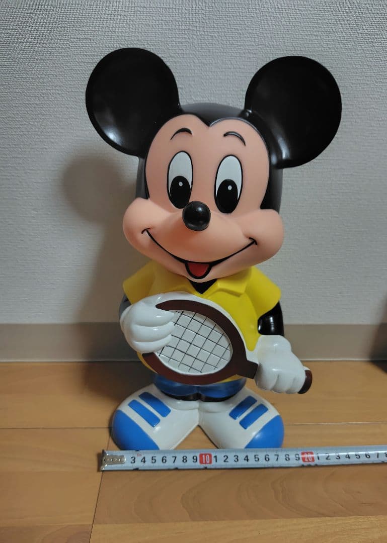 三菱銀行　ミッキーマウス　貯金箱　新品未使用　特大　ディズニー