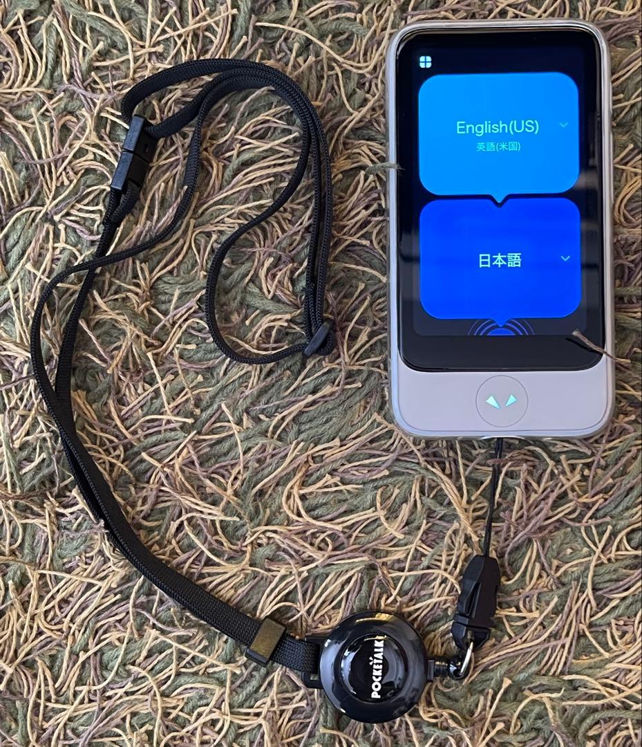 emu 　POCKETALKポケトーク S2 plus 通信期限2027年