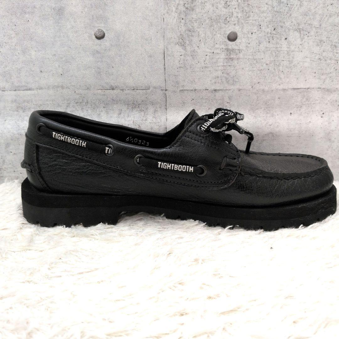 【極美品】パラブーツ　×　タイトブース　MALO　デッキシューズ　ディアスキン