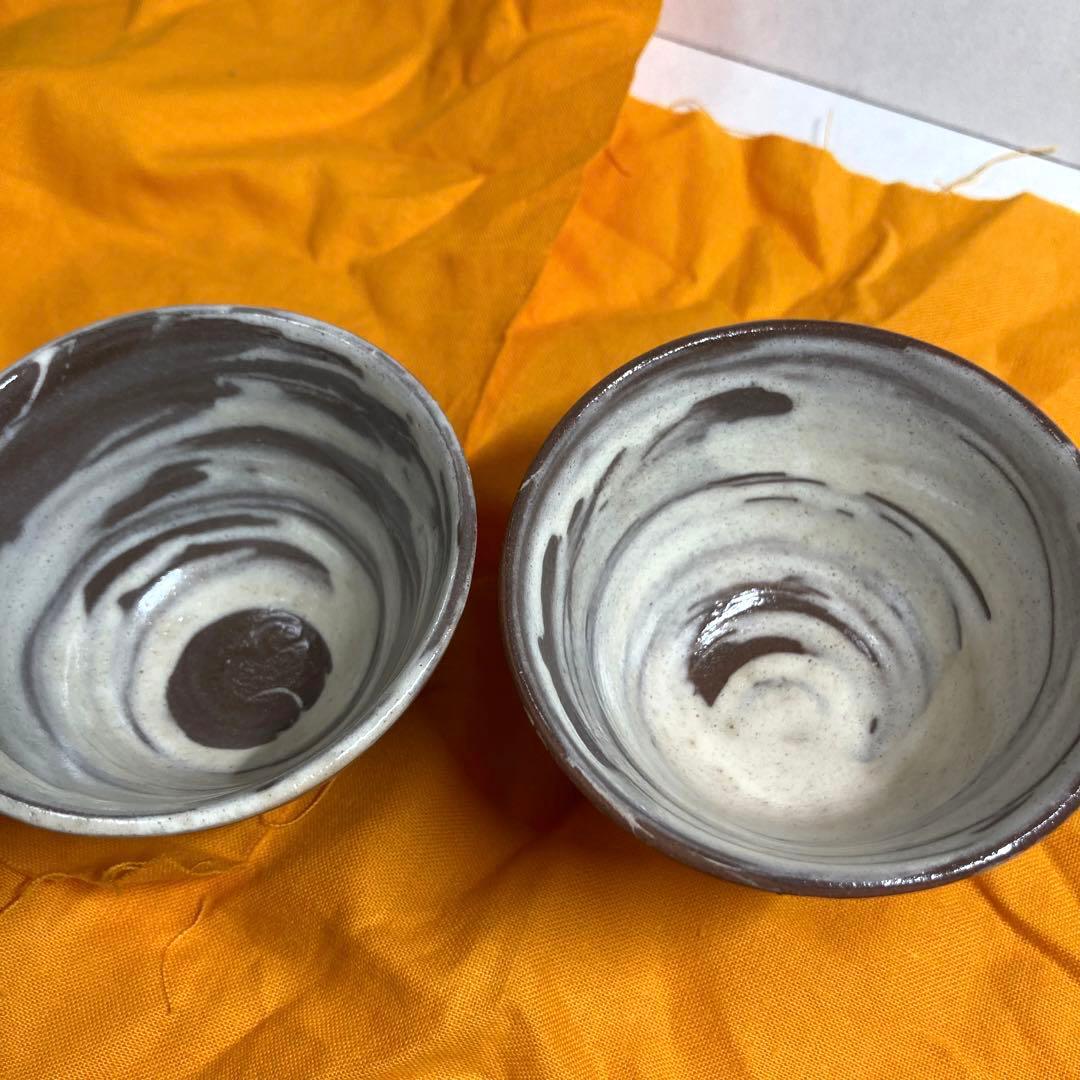 文化勲章受賞者 今井政之作【象嵌彩 酒盃】新品・自宅保管品