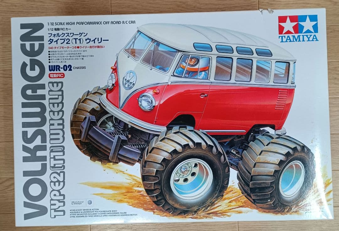 絶版貴重品新品未組立品! 1/12 Volkswagen Type 2ウイリー