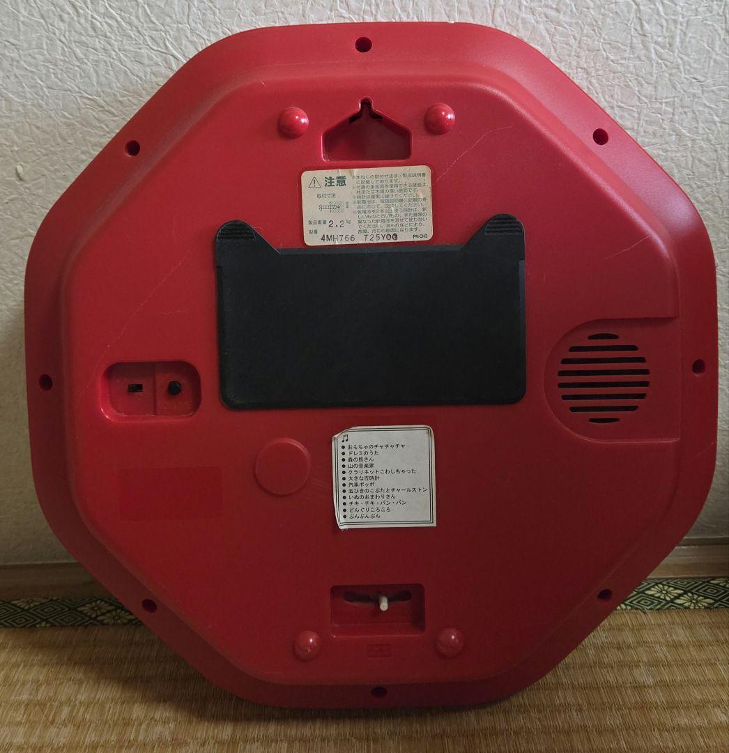 ハローキティ 八角形壁掛け時計