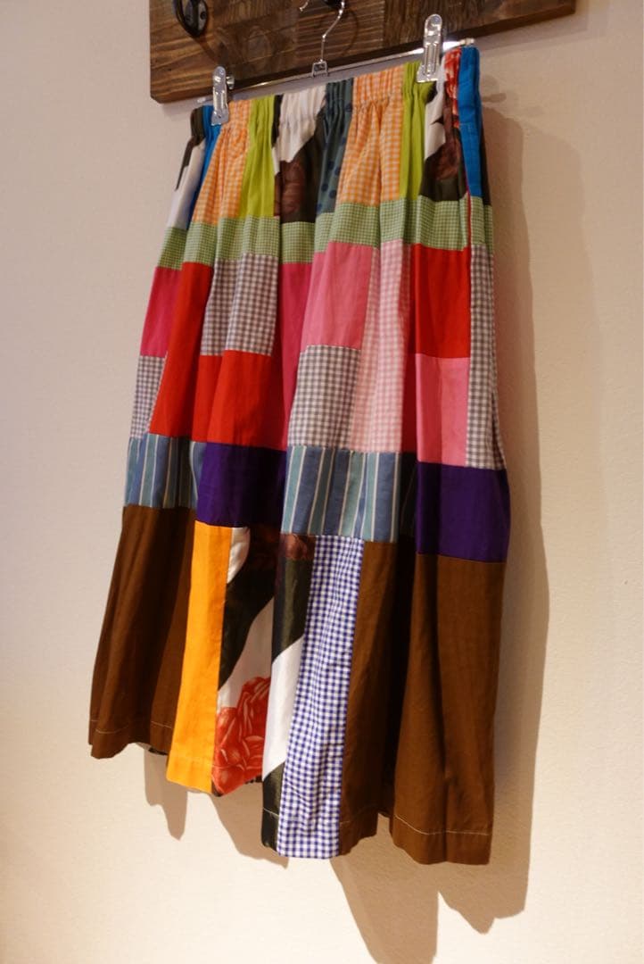 トリココムデギャルソン パッチスカート