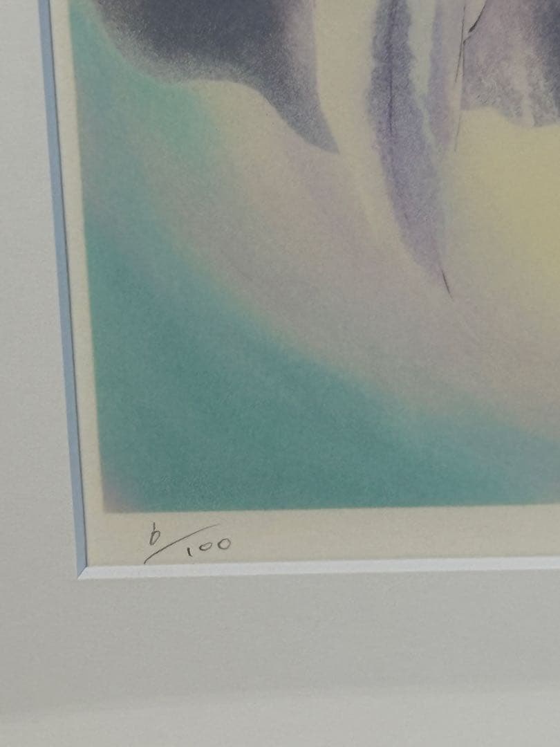 『魔法の天使クリィミーマミ』6/100リトグラフ高田明美 直筆サイン保証書付き