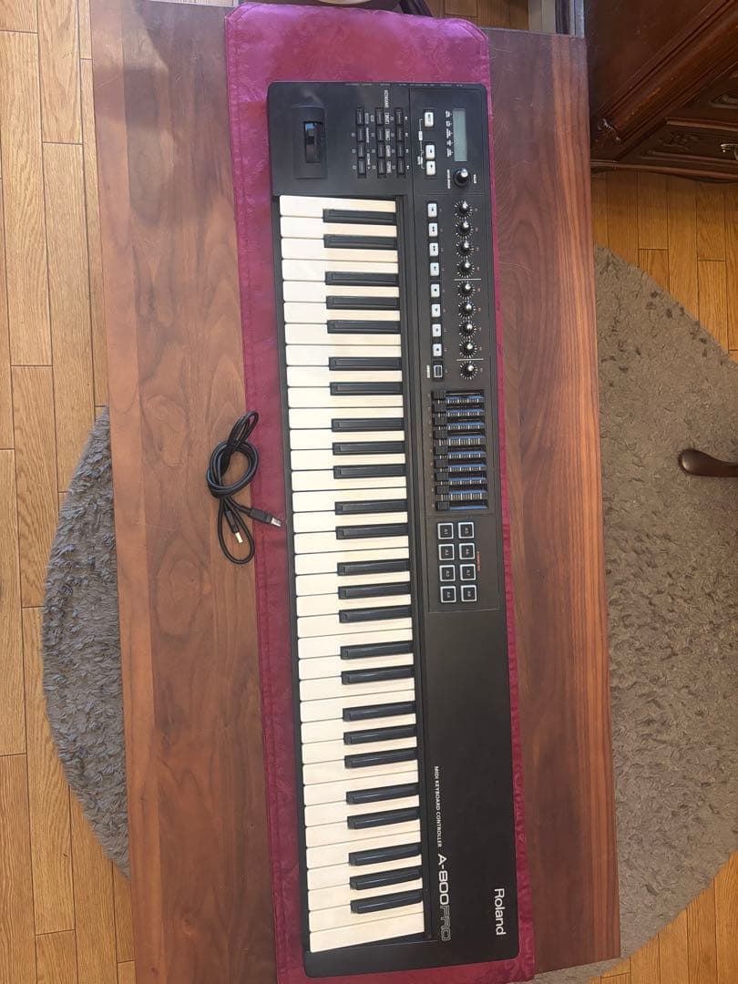 【美品】Roland A-800PRO MIDIキーボード/DP-2ペダル付