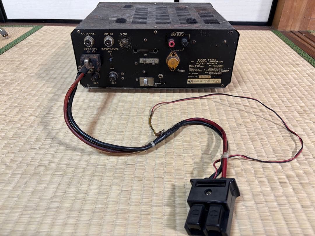 Tokyo Hy-Power HL-810J リニアアンプ　東京ハイパワー