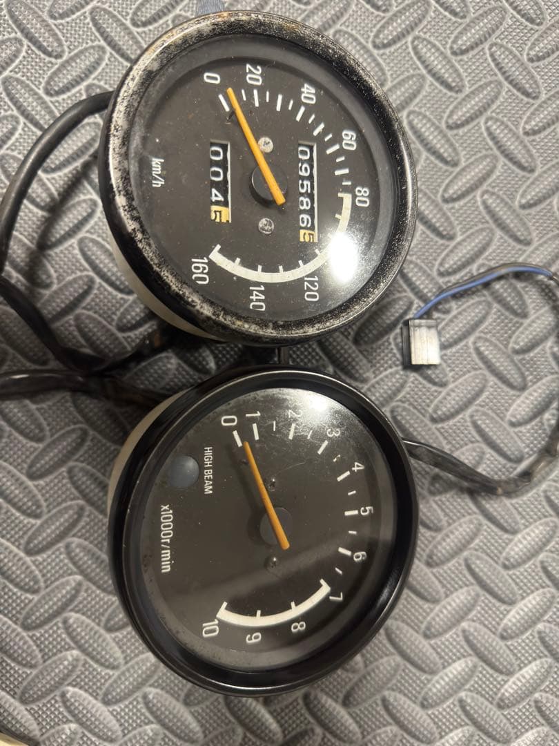 初期型 SR500 スピードメーター タコメーター セット