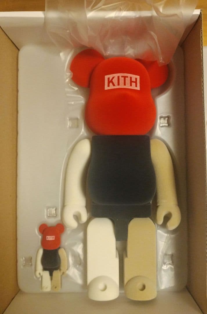 KITH ベアブリック BE@RBRICK PYRE 100%&400%