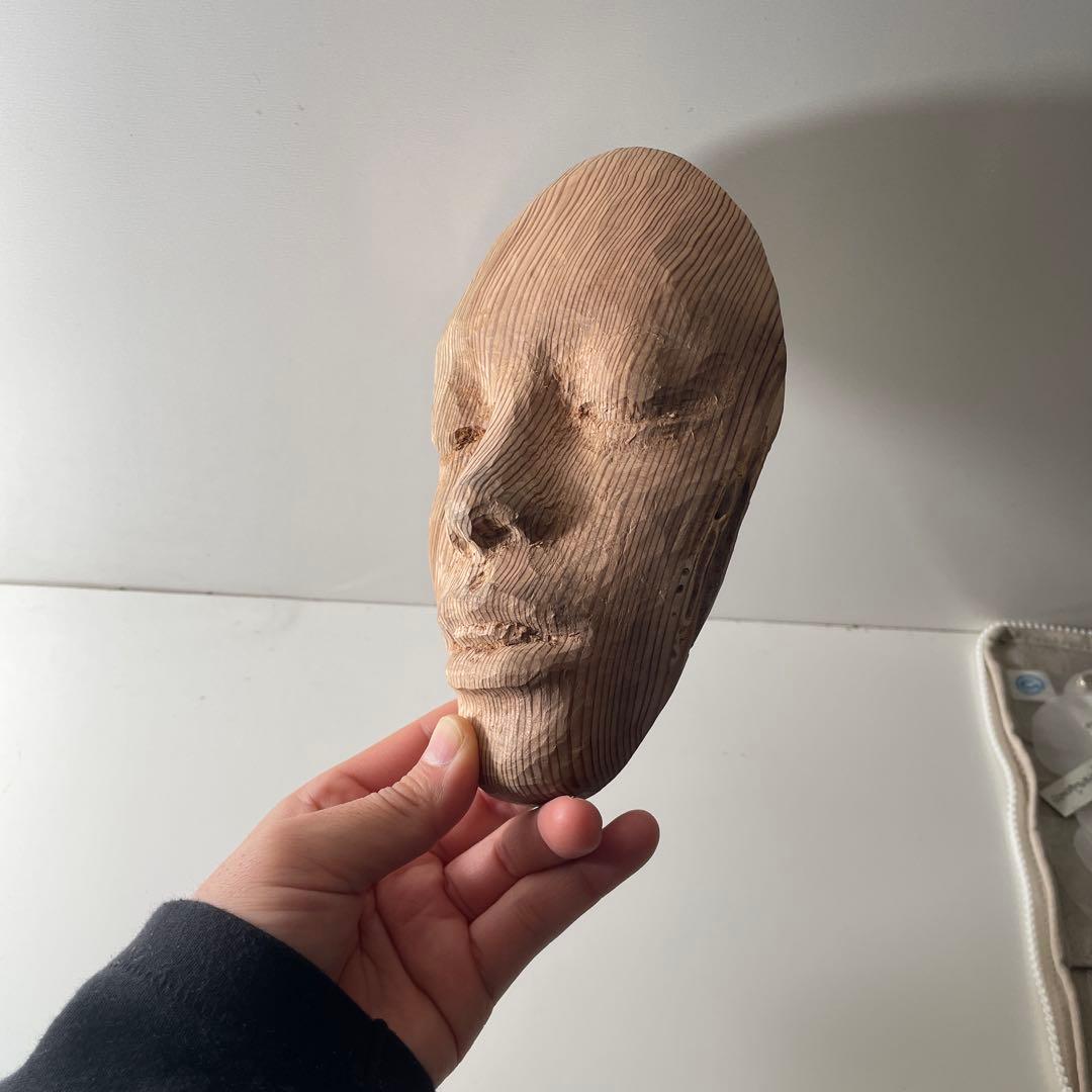 お面　オブジェ