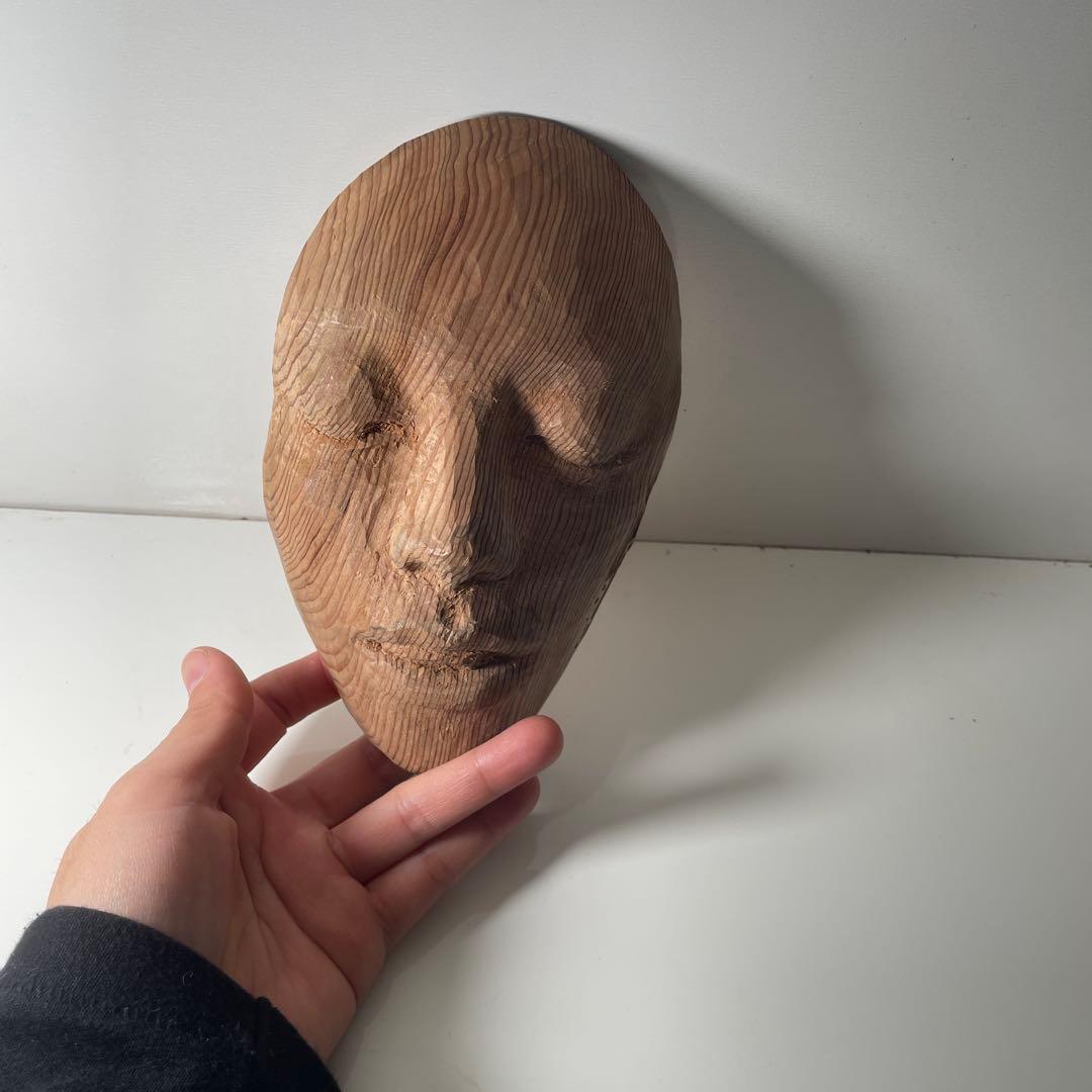 お面　オブジェ