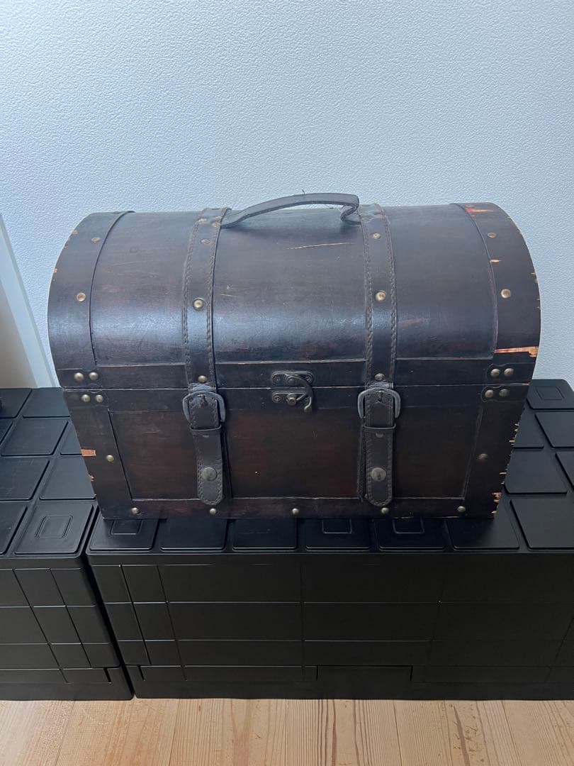 アンティーク　木箱　宝箱 3点セット